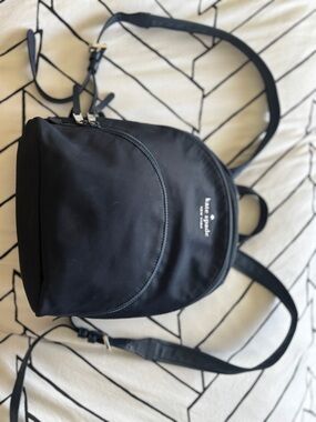 kate spade Black Nylon Mini Backpack